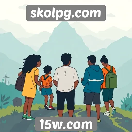 Como a comunidade interage no cimento do skolpg